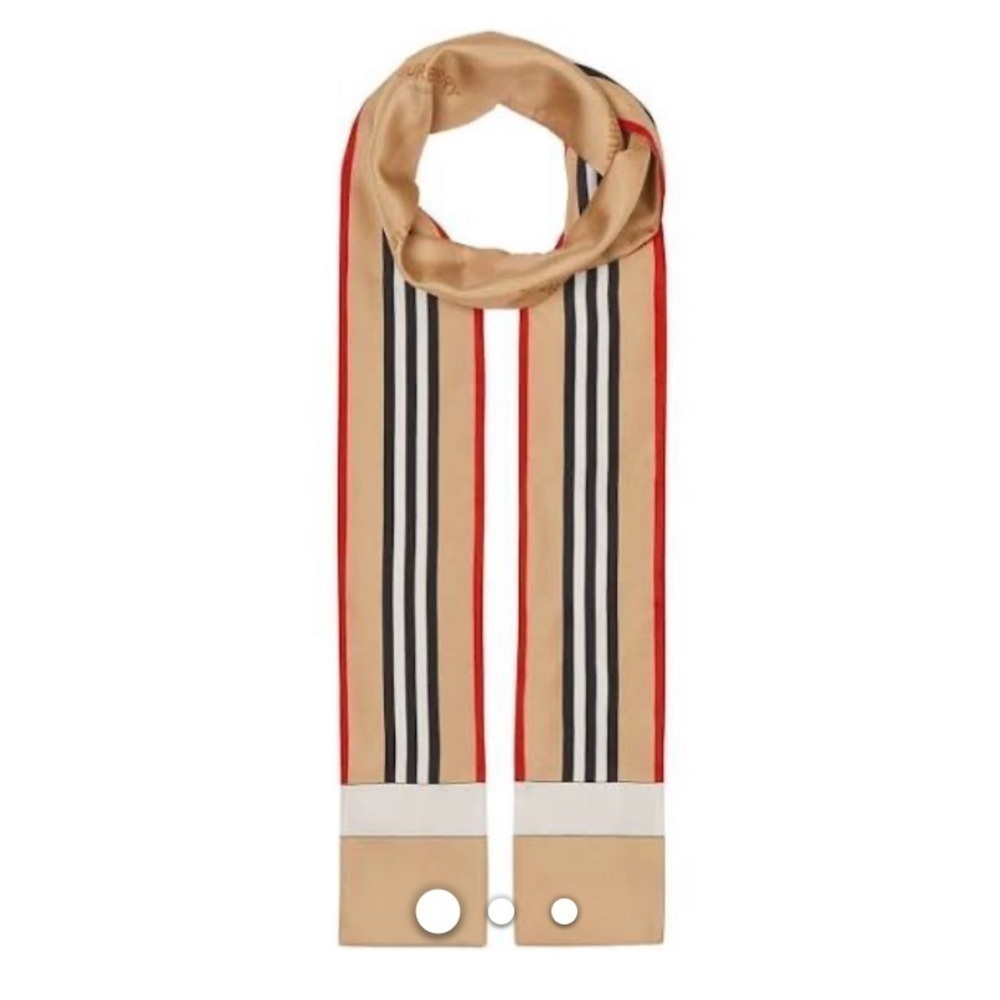 BURBERRY Medium Banner Leather Tote- BLK - Picture 4 of 6